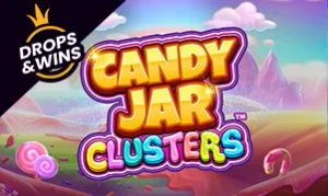 candy jar clusters game logo