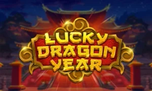 lucky dragon year game logo